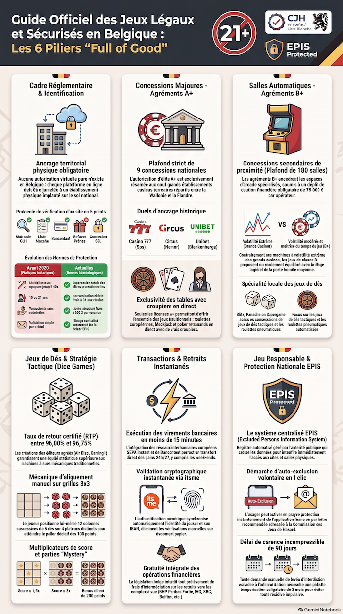Guide des jeux légaux en Belgique – Full of Good